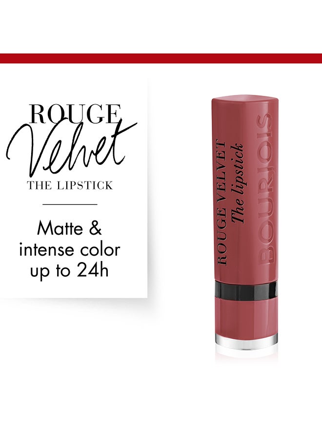 BOURJOIS PARIS - Rouge Velvet The Lipstick 2.4 g 33 Rose Water - Image 1