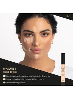 Max Factor Pro Concealer Brush By Mashael Ajeel Black/Gold  - Image 5