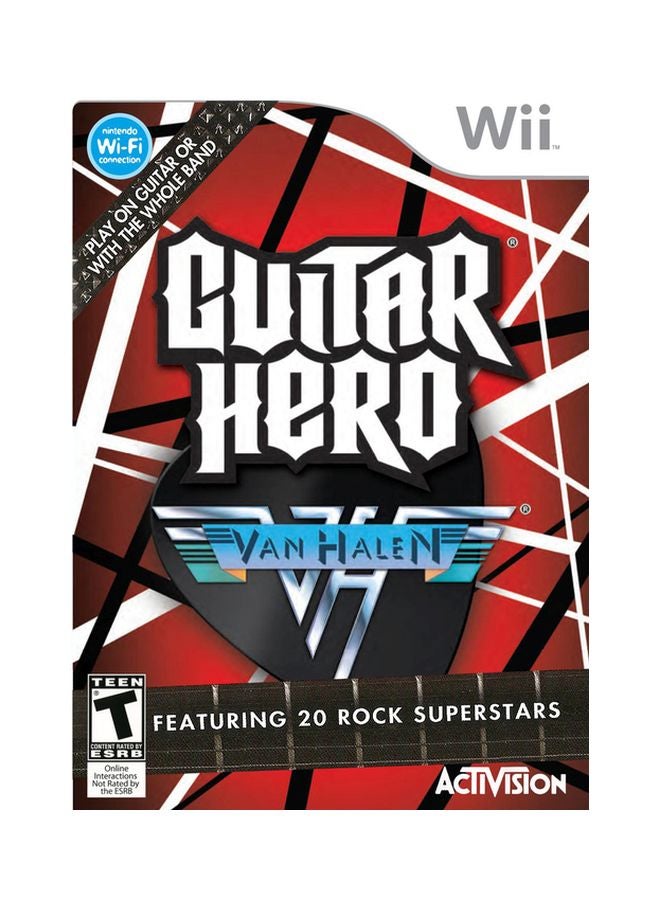Activision Guitar Hero Van Halen (Intl Version) - music_dancing - nintendo_wii  - Image 1