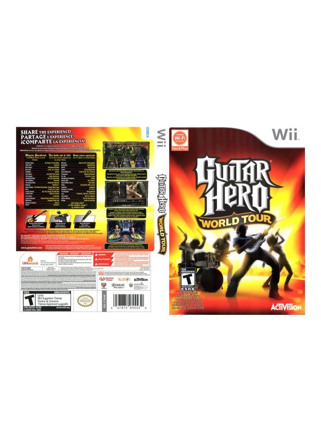 Activision Guitar Hero World Tour - Nintendo WII - music_dancing - nintendo_wii  - Image 2