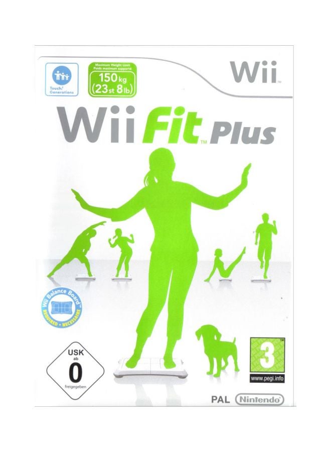 Nintendo Wii Fit Plus (Intl Version) - fitness - nintendo_wii - Image 1