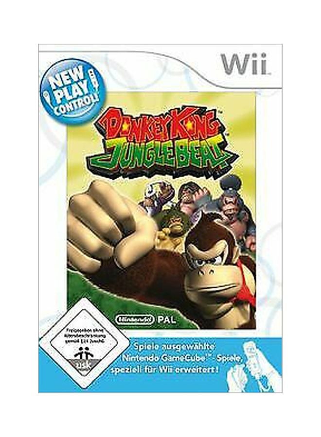 Nintendo Donkey Kong Jungle Beat (Intl Version) - action_shooter - nintendo_wii - Image 1