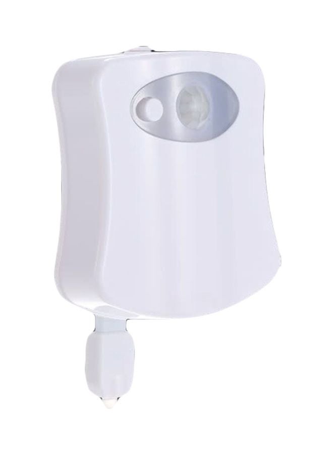 8-Colour LED Toilet Nightlight Red/Green/Blue 9.5cm - Image 1