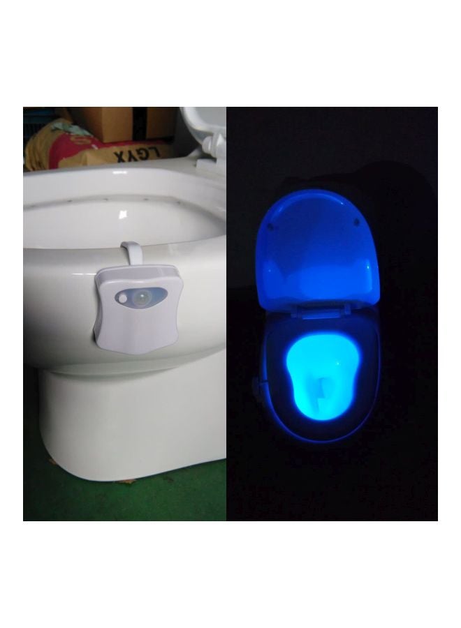 8-Colour LED Toilet Nightlight Red/Green/Blue 9.5cm - Image 4