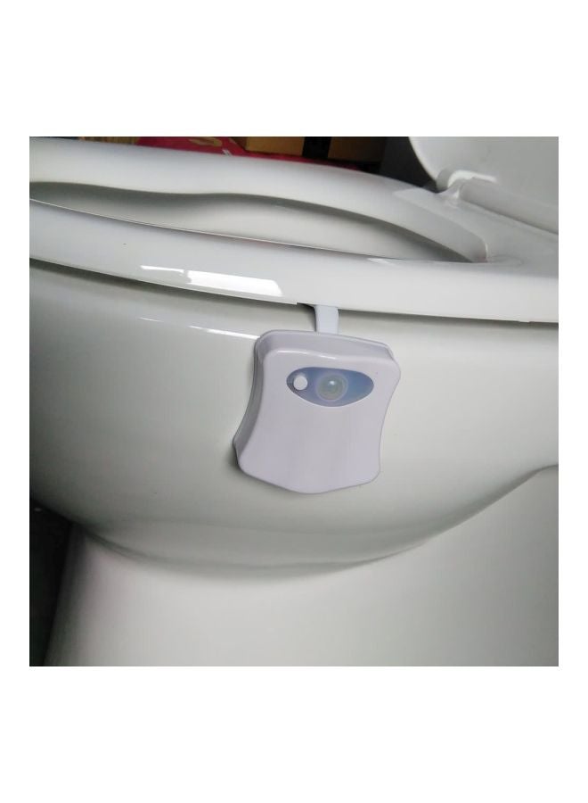 8-Colour LED Toilet Nightlight Red/Green/Blue 9.5cm - Image 5