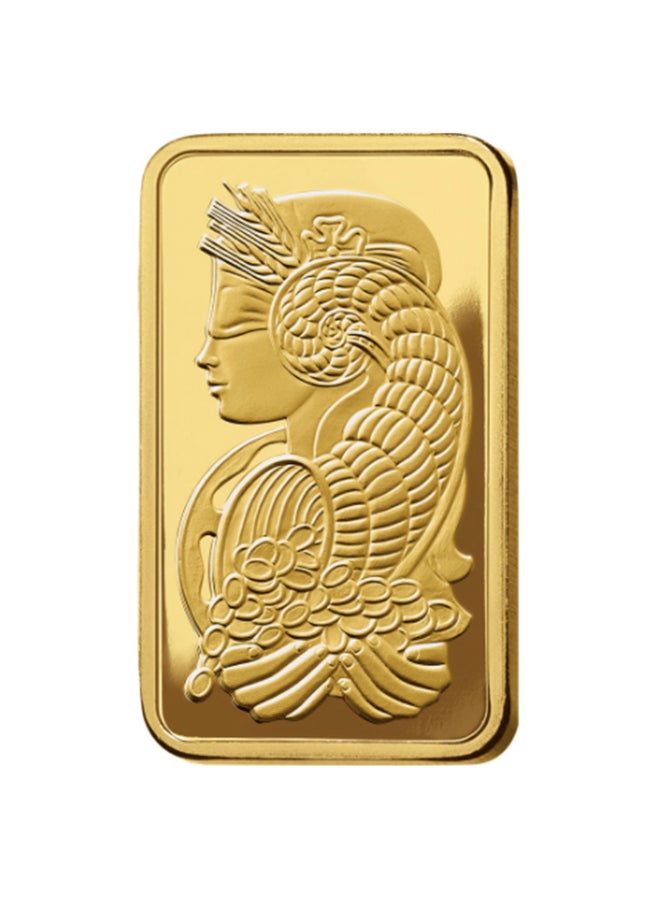 Popley - Suisse Pamp 24K (999.9) 1/2 Ounce Gold Bar - Image 1