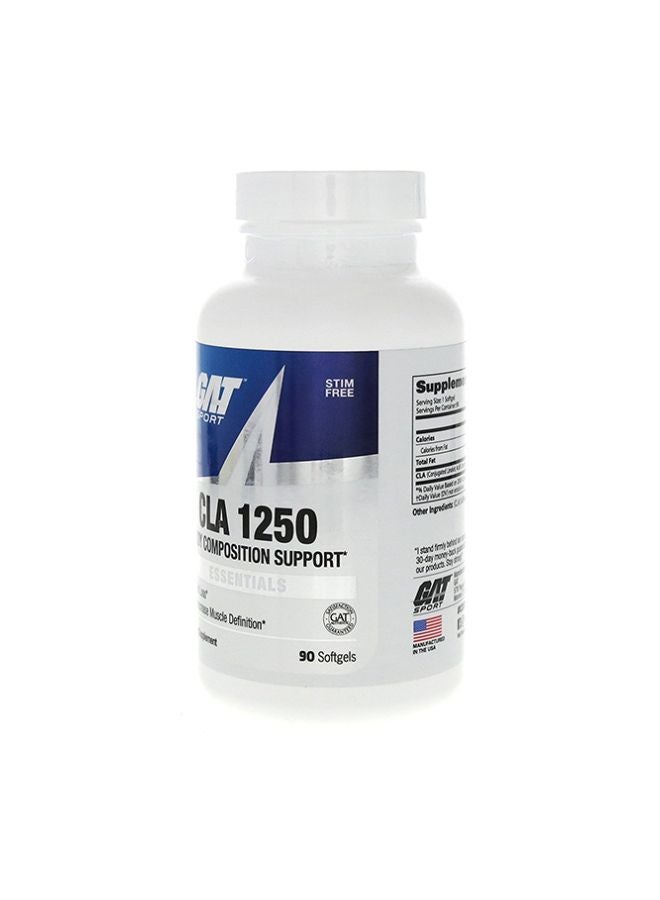 جات CLA 1250 Essentials Dietary Supplement - 90 Softgels - Image 2