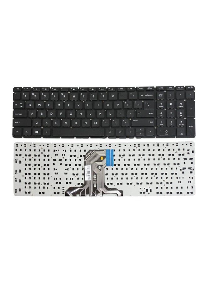 جينتاي لوحة مفاتيح بديلة للابتوب إتش بي 15-AC156TU/15-AC157TU/15-AC158DX/15-AC187CA/15-AC190CA/15-AC197NR . أسود - Image 1