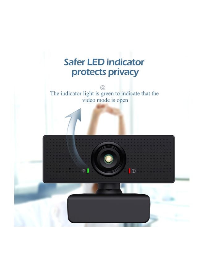 Monitor Web Camera With Microphone Black - Image 5