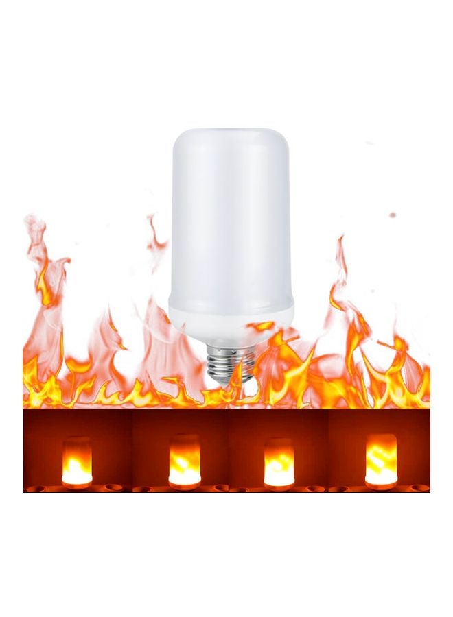 Tomshine E26 LED Fire Effect Bulb Yellow 14cm - Image 2