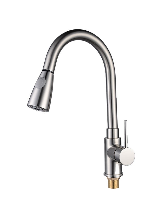 360° Rotate Faucets With Ceramics Valve Silver 54.50x6.50x25.70cm - Image 1