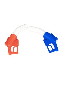 Generic 2-Piece Pistol Shape Tea Infuser Set Orange/Blue/White 15cm  - Image 2