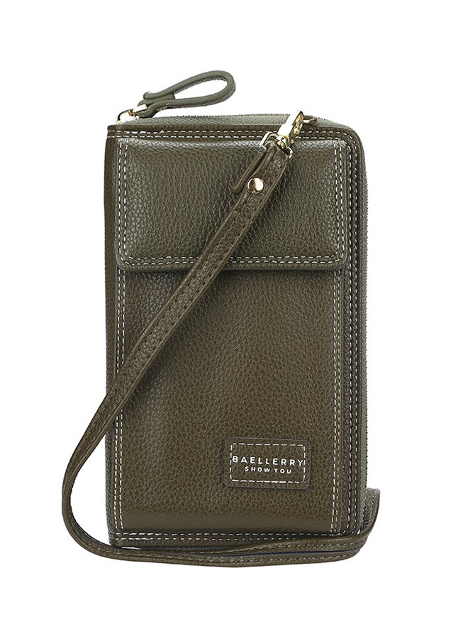 بايلليري محفظة للموبايل من الجلد أخضر - Image 1