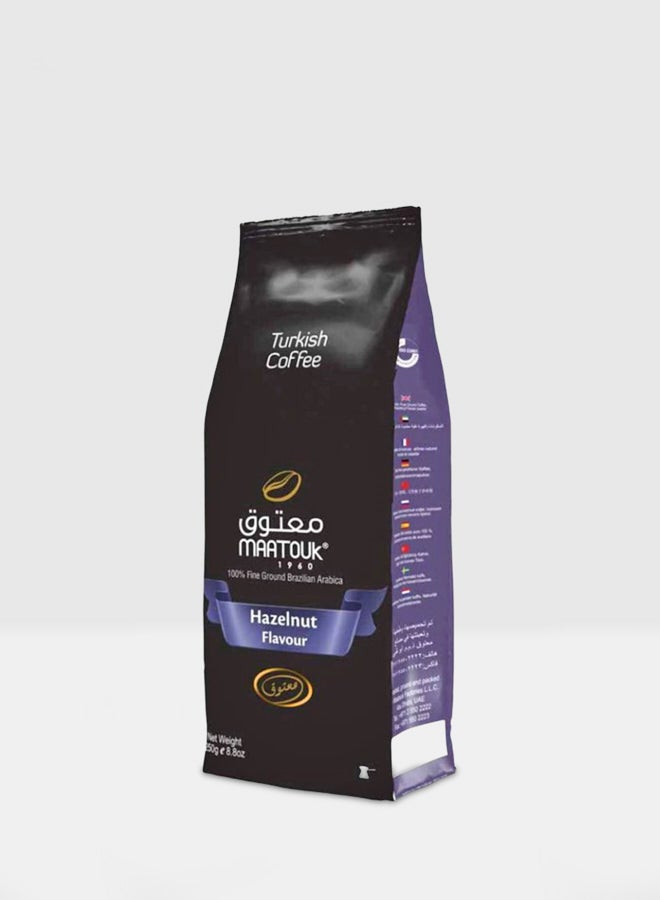 معتوق قهوة تركي بنكهة البندق 250جرام - Image 1