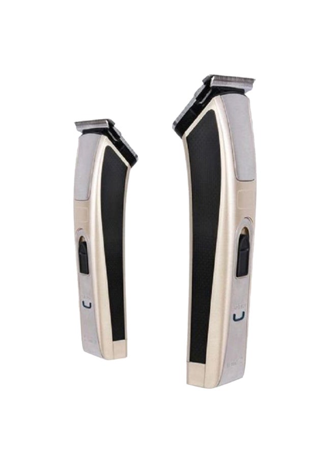 Kemei Rechargable Electric shaver Machine Gold / Silver - Image 1