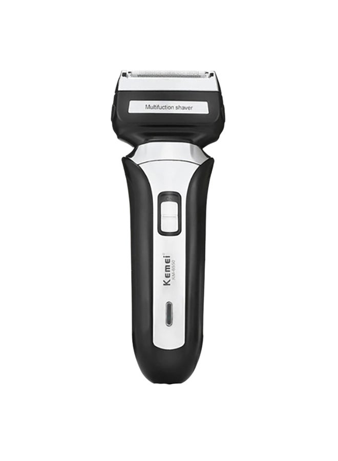 Kemei Rechargeable Multi Function Shaver Black/White One Size - Image 1