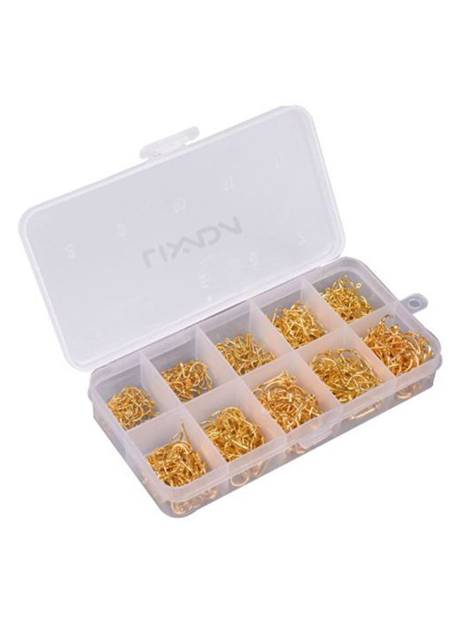 LIXADA - 600-Piece Fishing Jig Hooks Set With Case - Image 1