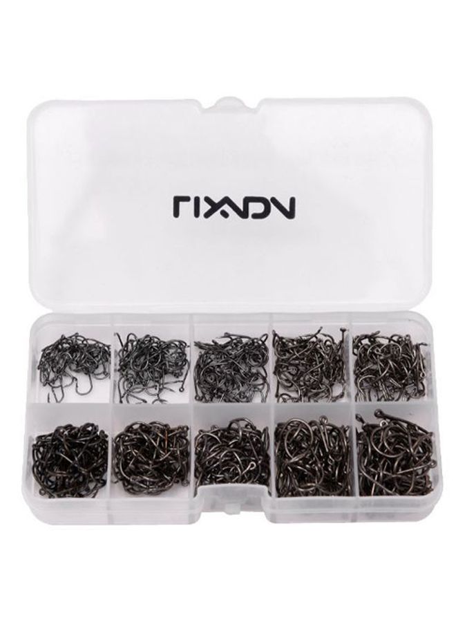 LIXADA - 600-Piece Fishing Jig Hooks Set With Case - Image 1