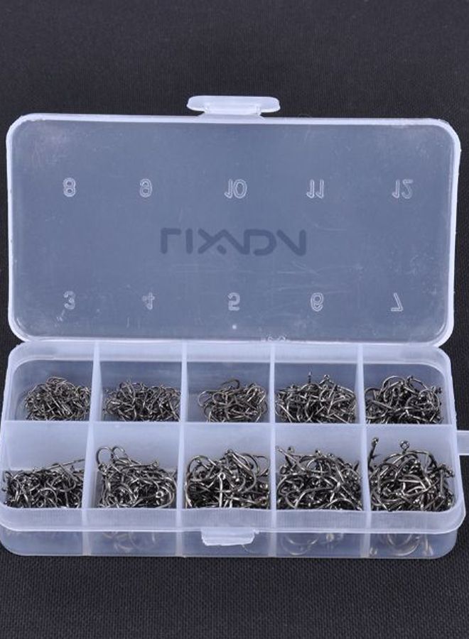 LIXADA - 600-Piece Fishing Jig Hooks Set With Case - Image 1