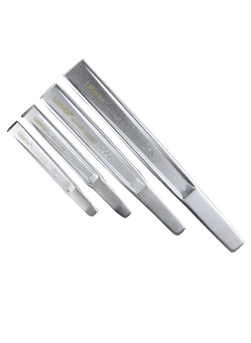 LICOTA 4-Piece Chisel Set Silver 250, 200, 150, 125 - Image 2