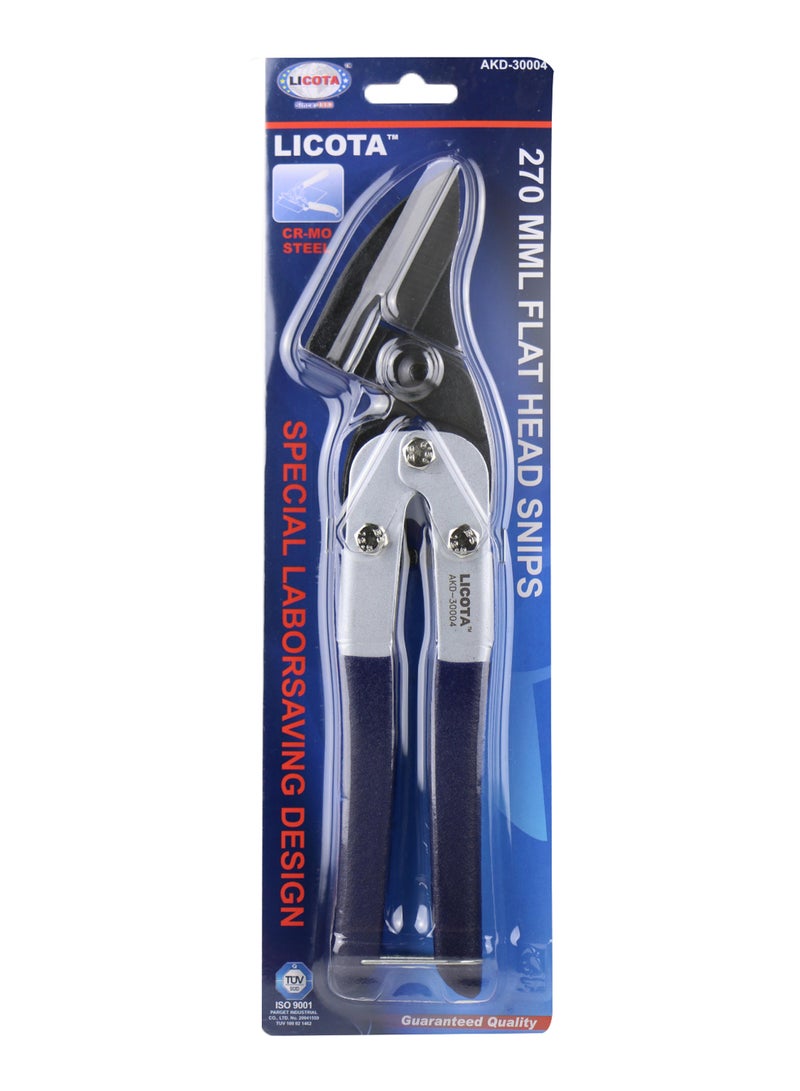 ليكوتا قطاعة برأس مسطح أسود/فضي - Image 2