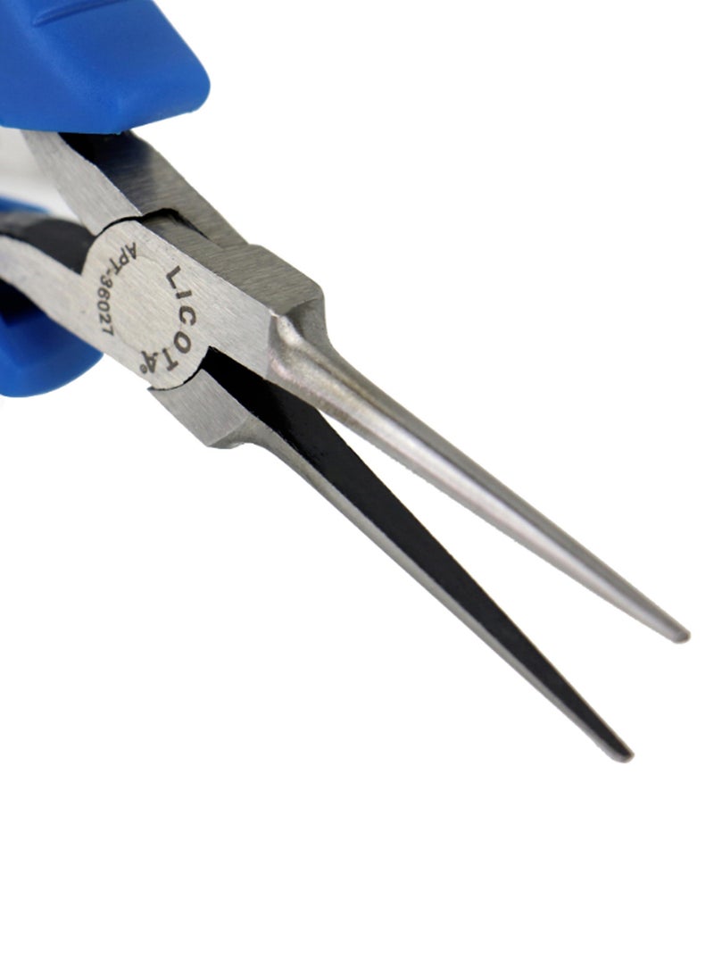 ليكوتا زرادية صغيرة ذات أنف طويل فضي/أسود/أزرق - Image 2