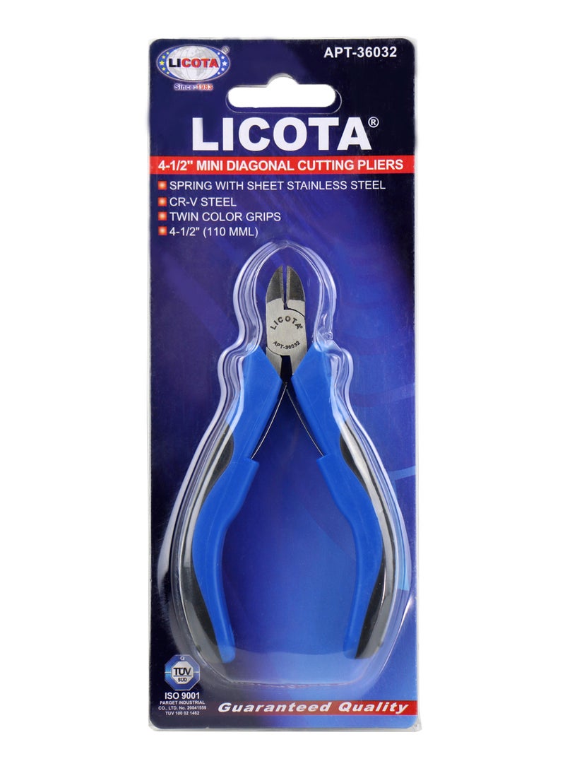 ليكوتا قطاعة جانبية بقطر صغير فضي/أسود/أزرق 110مم - Image 2