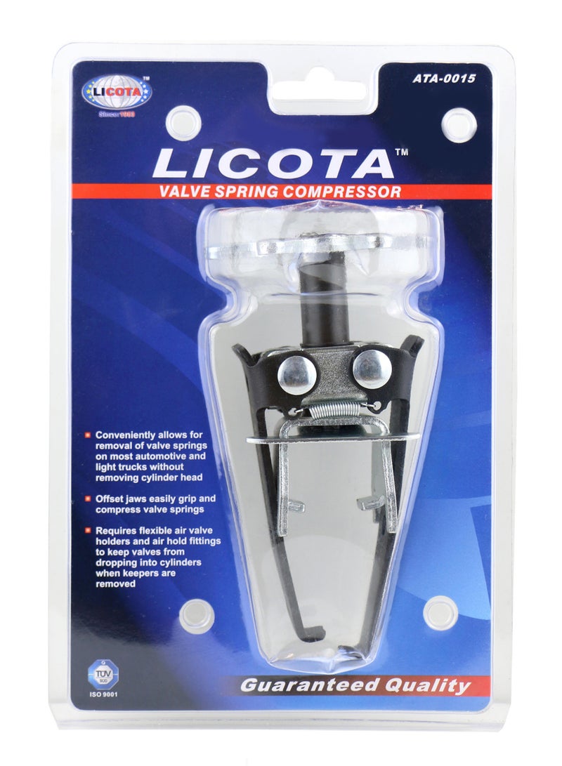 ليكوتا أداة ضاغط صمام دوارة أسود/فضي - Image 2