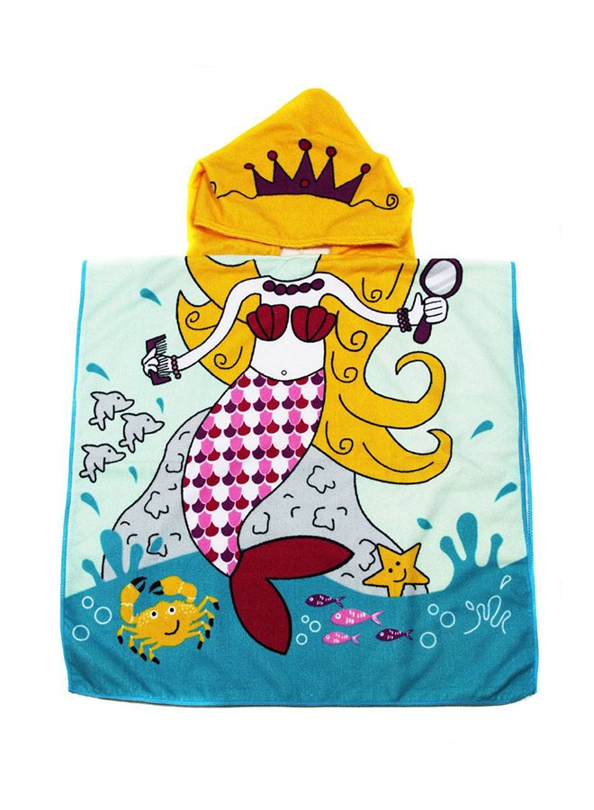 Poncho Mermaid Towel Multicolour 60x120cm - Image 1