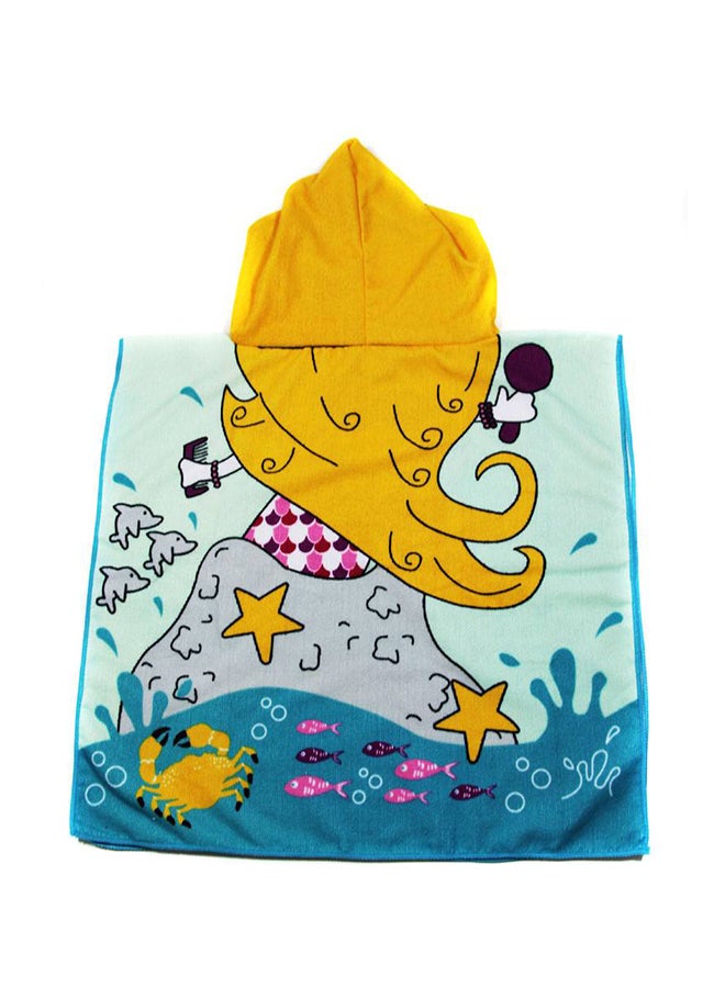 Poncho Mermaid Towel Multicolour 60x120cm - Image 2