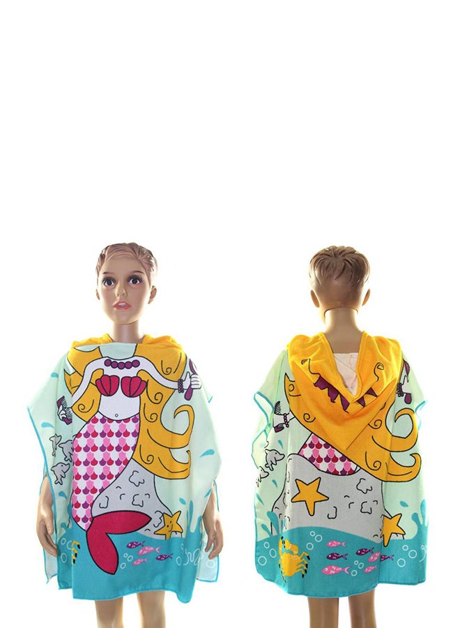 Poncho Mermaid Towel Multicolour 60x120cm - Image 3