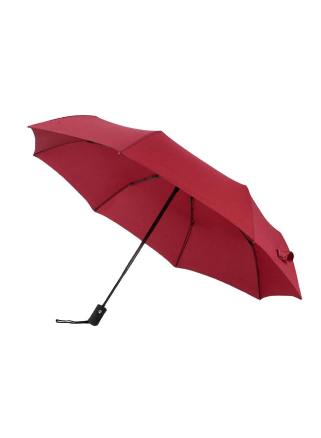 Automatic Tri-Fold Umbrella Red/Black  - Image 2