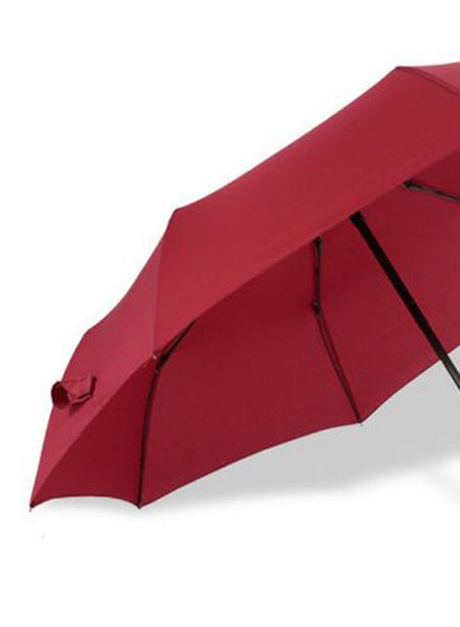 Automatic Tri-Fold Umbrella Red/Black  - Image 3