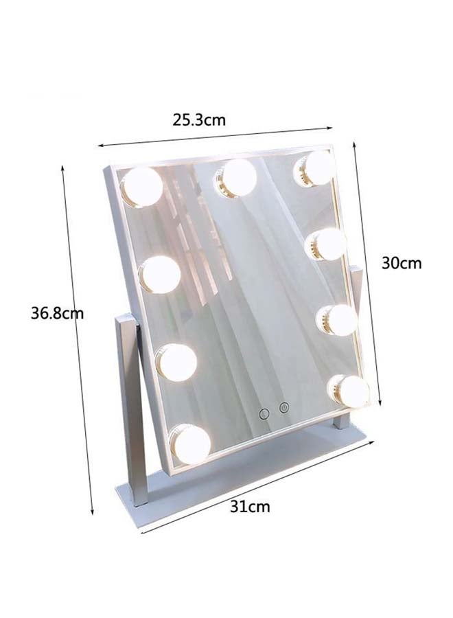 East Lady Smart Touch Make-Up LED Light Vanity Mirror White/Clear 31 x 36.8centimeter  - Image 2