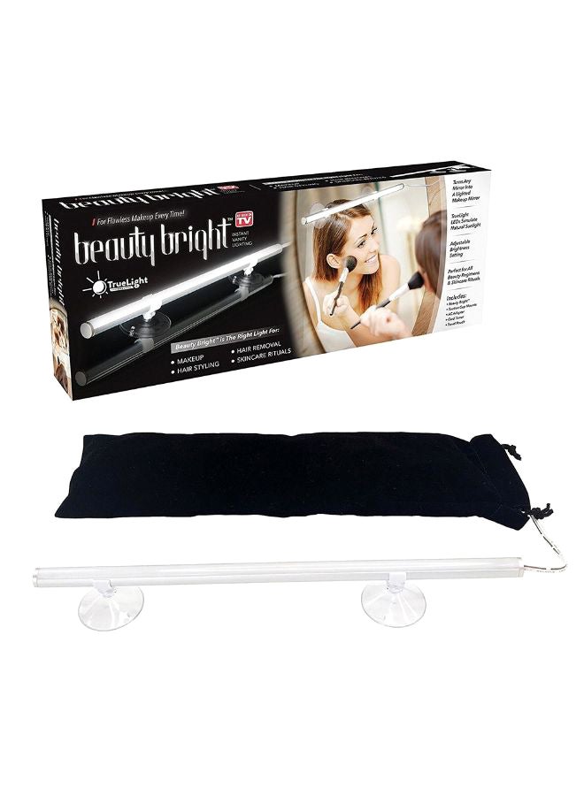 Portable Dimmable LED Mirror Light White/Black 31centimeter - Image 1