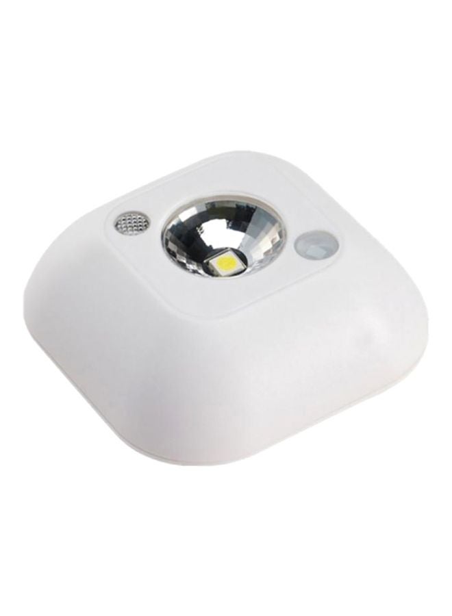 مصباح LED بجهاز استشعار للحركة يعمل بالأشعة تحت الحمراء أبيض 7x7x2.4Ø³Ù†ØªÙŠÙ…ØªØ± - Image 1