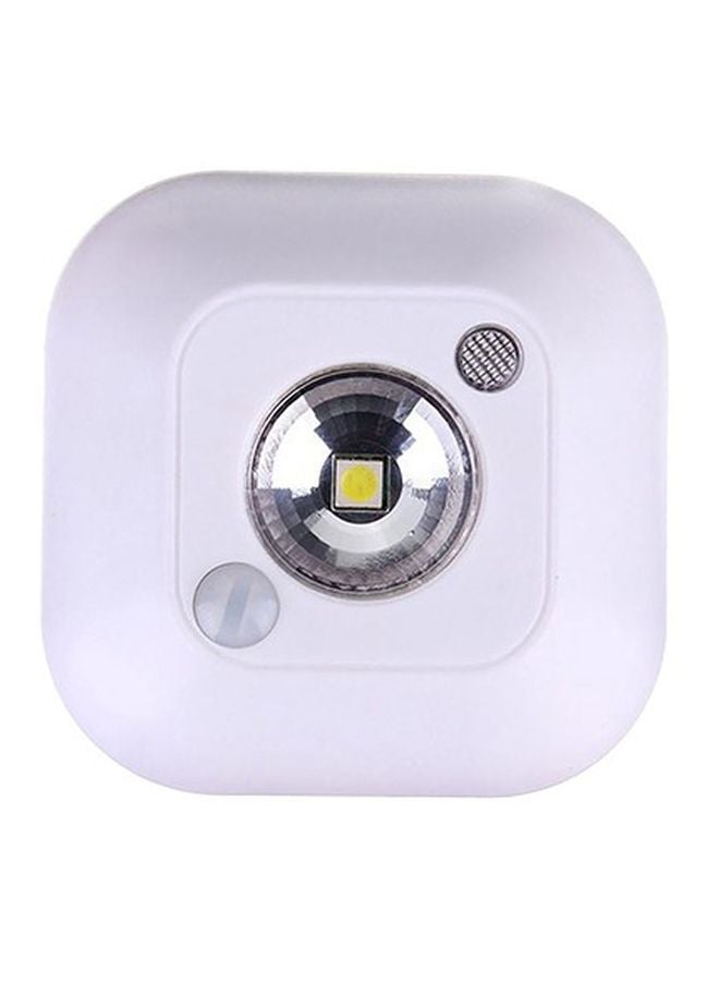 مصباح LED بجهاز استشعار للحركة يعمل بالأشعة تحت الحمراء أبيض 7x7x2.4Ø³Ù†ØªÙŠÙ…ØªØ± - Image 2