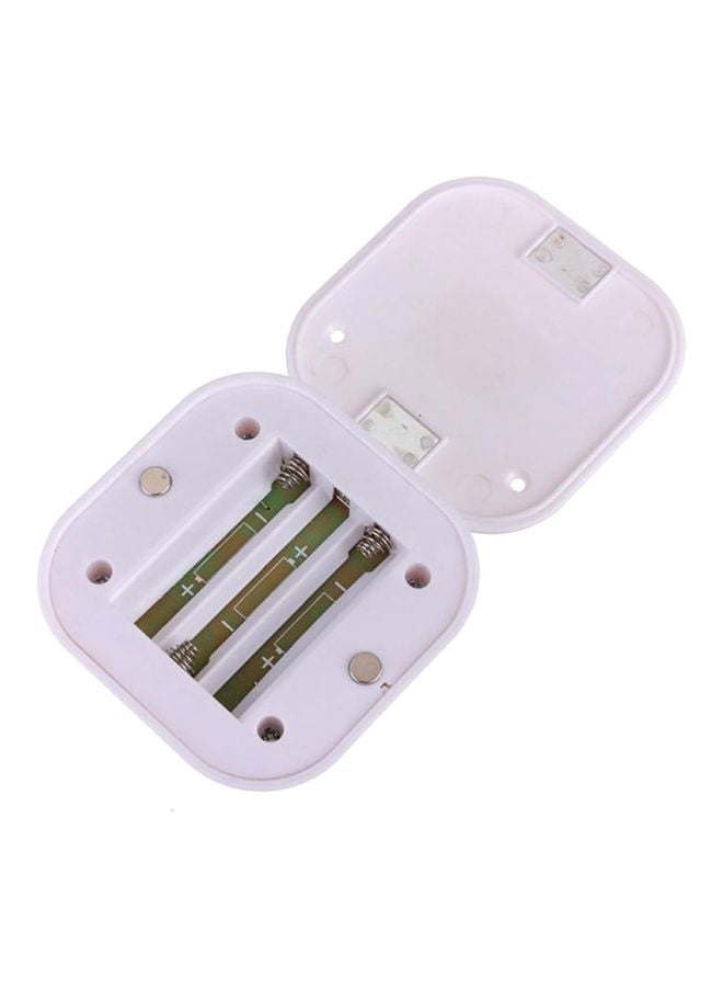 مصباح LED بجهاز استشعار للحركة يعمل بالأشعة تحت الحمراء أبيض 7x7x2.4Ø³Ù†ØªÙŠÙ…ØªØ± - Image 3