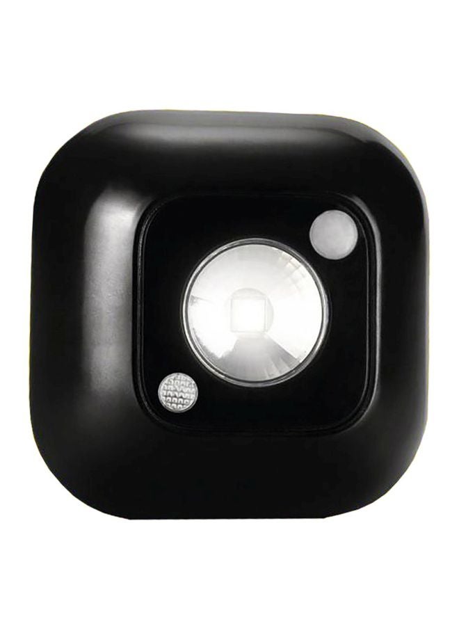 مصباح LED بجهاز استشعار للحركة يعمل بالأشعة تحت الحمراء أسود 7x7x2.4Ø³Ù†ØªÙŠÙ…ØªØ±  - Image 1