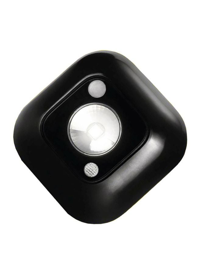 مصباح LED بجهاز استشعار للحركة يعمل بالأشعة تحت الحمراء أسود 7x7x2.4Ø³Ù†ØªÙŠÙ…ØªØ±  - Image 2