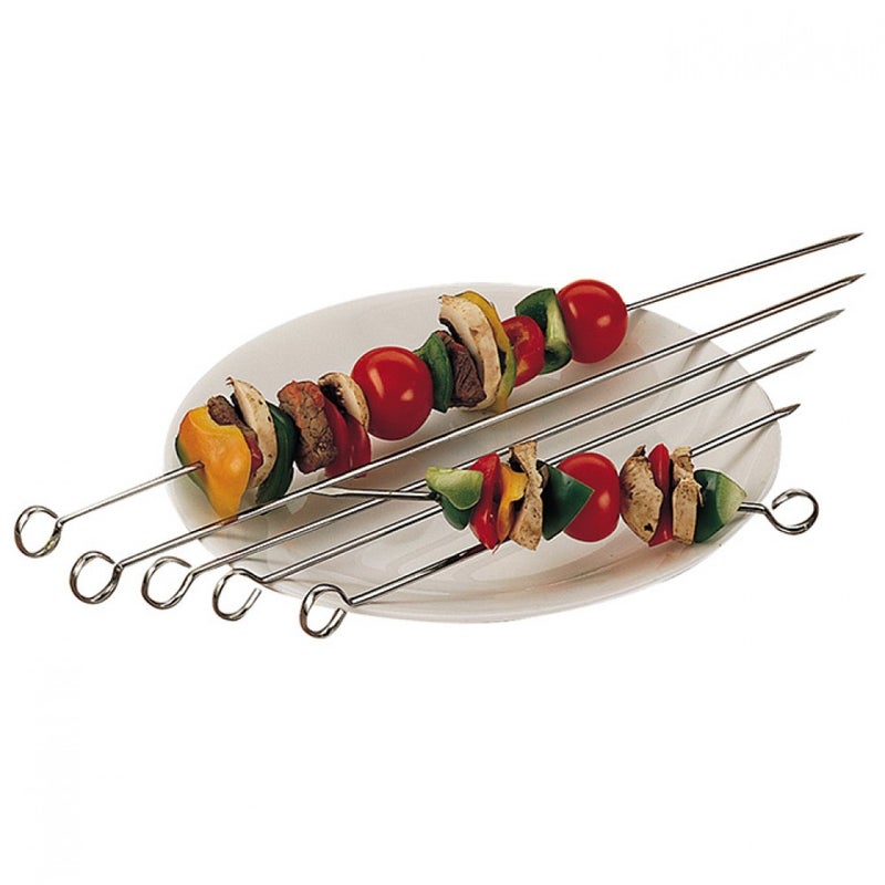 Stainless Steel Skewer Silver 12inch  - Image 3