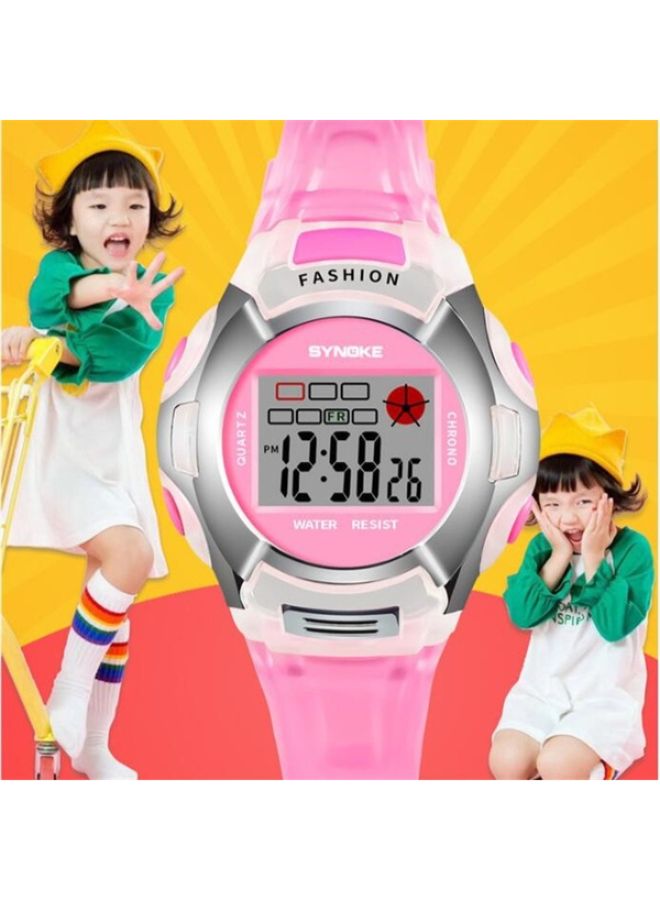 Beauenty - girls Plastic Quartz Digital Wrist Watch With Calendar Display YPZ4113 - Image 1
