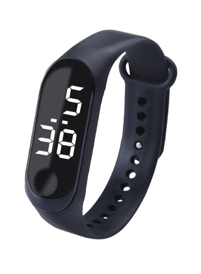 Beauenty Plastic Electronic Digital  Smart Watch Black - Image 1