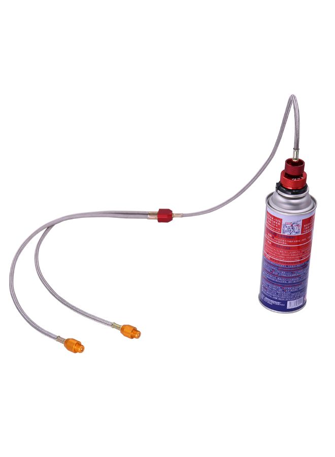 Generic Camping Gas Hose Burner Adapter For Dual Picnic Propane Stove  - Image 4