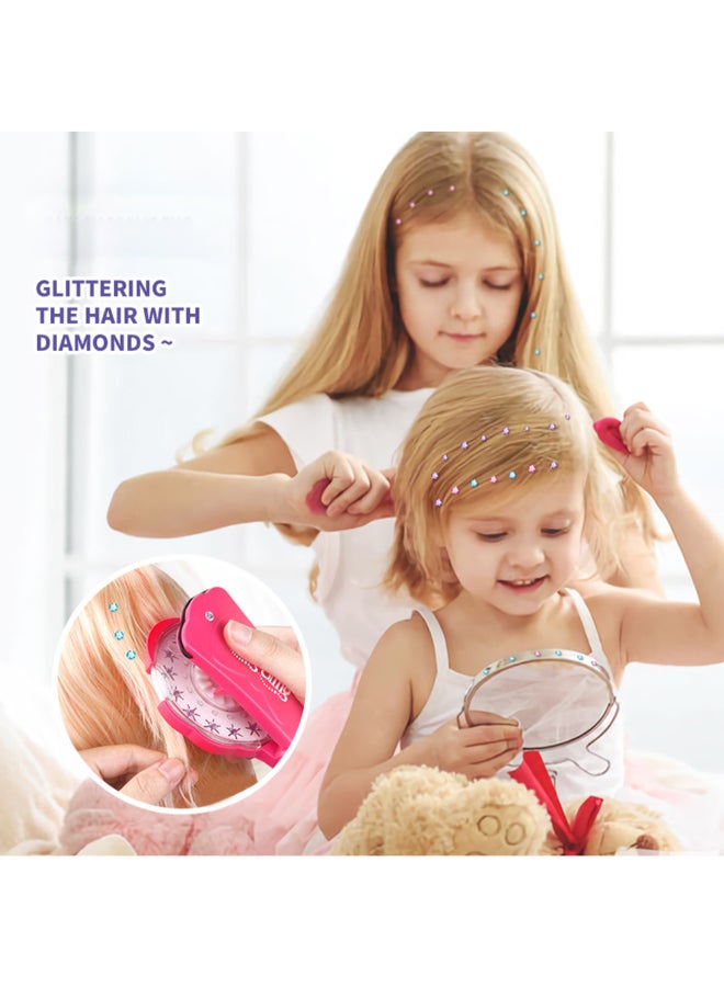 Pretend Play Hair Styling Gem Staple Set - Image 2