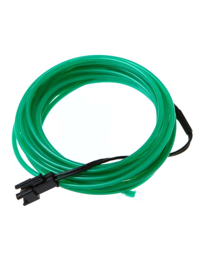 Flexible Neon Light With Wire Rope Tube Green 3meter - Image 1