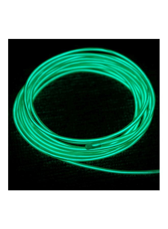 Flexible Neon Light With Wire Rope Tube Green 3meter - Image 3