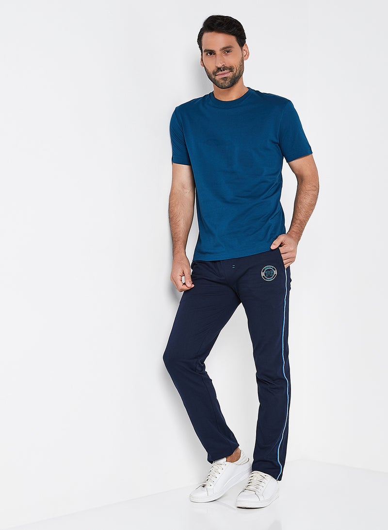 JOCKEY - Solid Design Short Sleeves T-Shirt Seaport Teal - Image 1