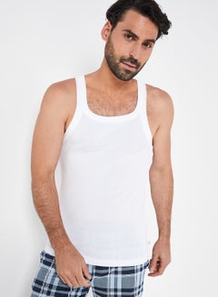 JOCKEY Square Neck Vest White  - Image 1
