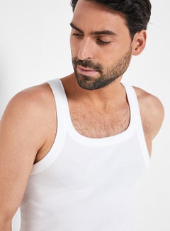 JOCKEY Square Neck Vest White  - Image 4